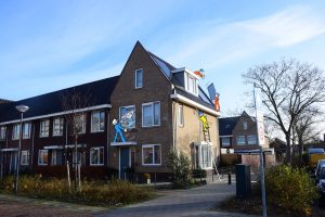 Een InfoComics illustratie over Duurzaam Wonen