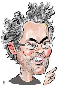 Portret van Ton Wesseling
