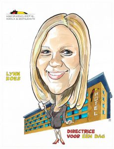 Portret van Lynn Kroes voor Van der Valk