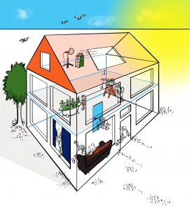 Illustratie voor Portaal