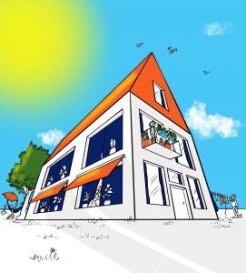 Illustratie voor Portaal