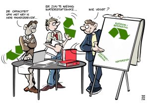 Illustratie voor Link Magazine