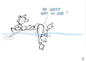 Live-cartooning voor FOD, België