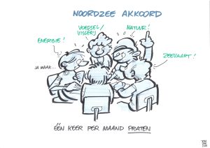 Live-cartooning voor FOD, België