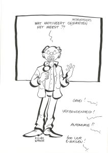 Live-cartoons voor Stork