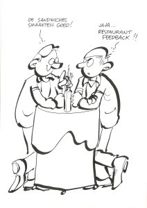 Live-cartoons voor Stork