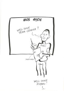 Live-cartoons voor Stork