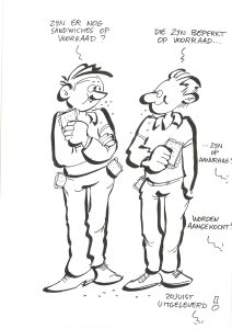 Live-cartoons voor Stork